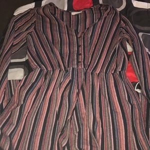 Striped Romper